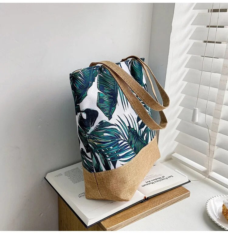 Canvas Folding Shoulder Bag.