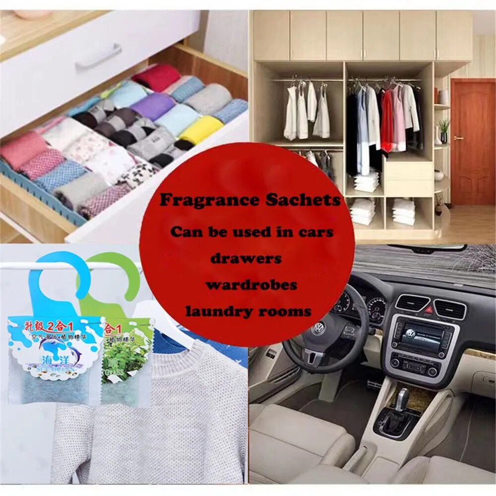 Wardrobe Sachets Deodorizing Paper Aromatherapy Bag.