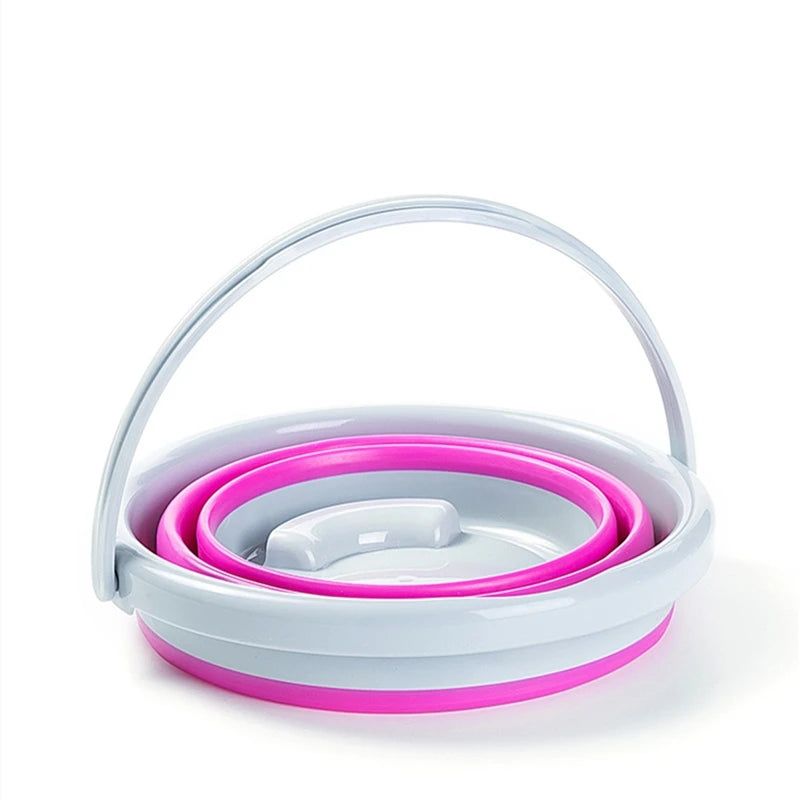 3L/5L/10L Multi-purpose Silicone Folding Bucket