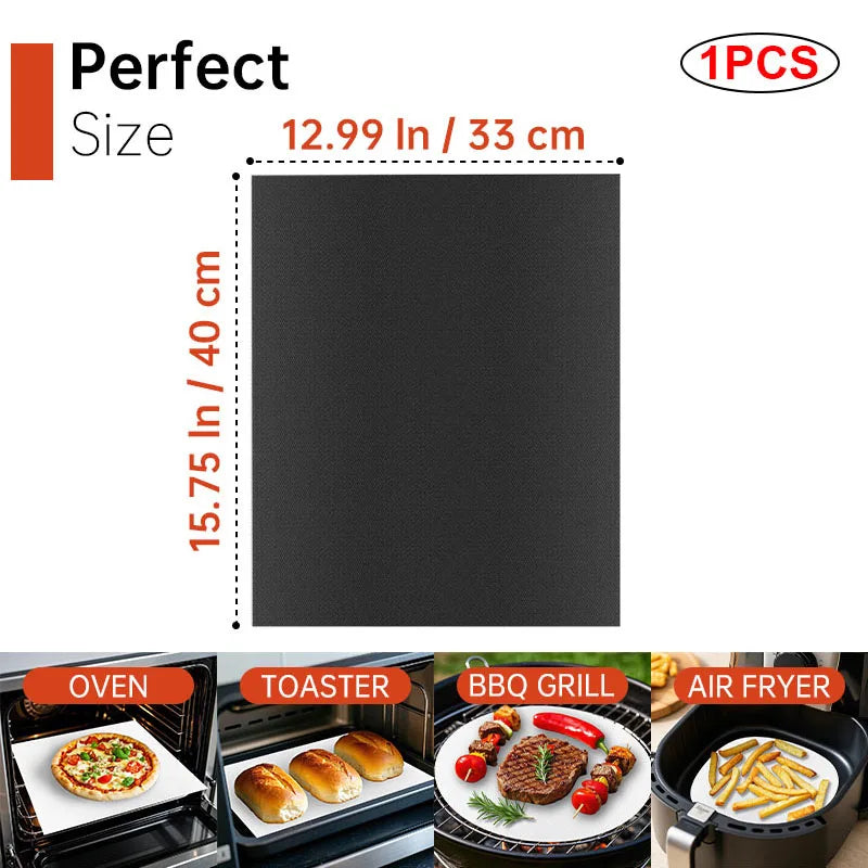 Reusable Non-stick Heat Resistant Baking/Grilling Mats