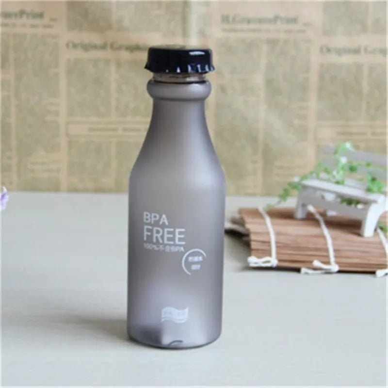 550ML BPA Free Screw Top Water Bottle For Travel, Sports OR Camping.