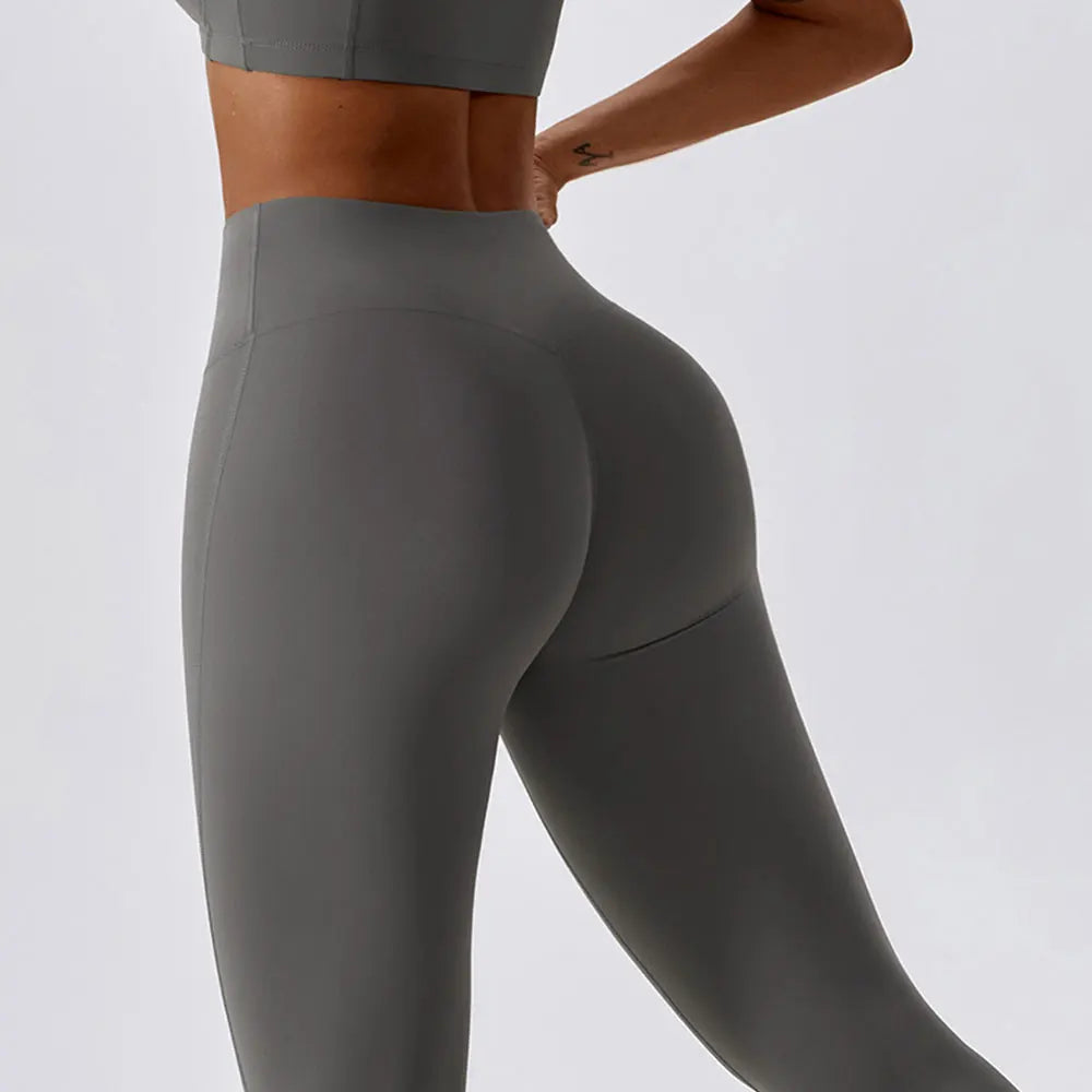 Women High Waist Seamless Push Up Fitness Leggings