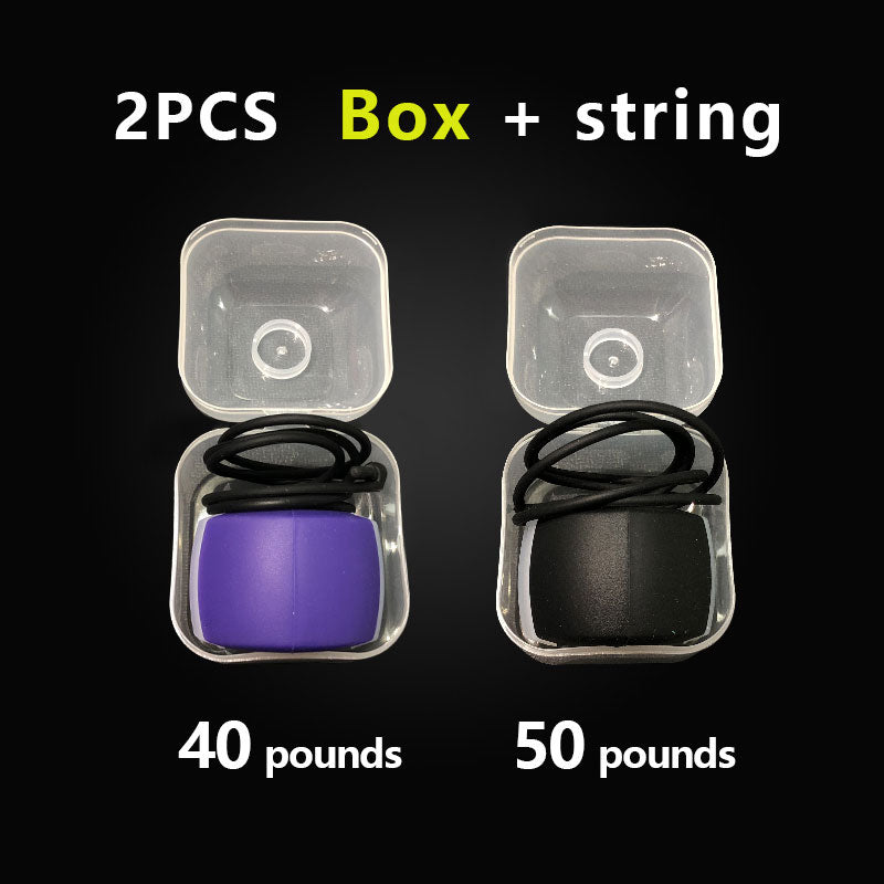 Food-grade Silica Gel Jaw Exercise Line Ball Muscle Trainin Fitness Ball Neck Face Toning Jaw Muscle Training Face lift