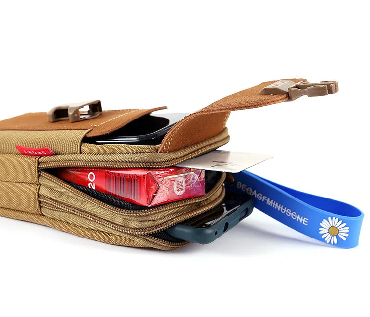 Multi-functional Large Capacity Waist Bag Attaches To Your Belt