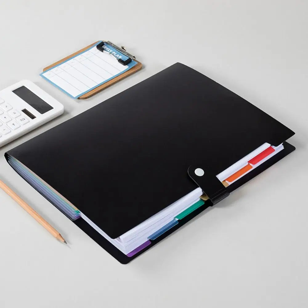 Plastic A4 Accordion Paper Organizer Folder