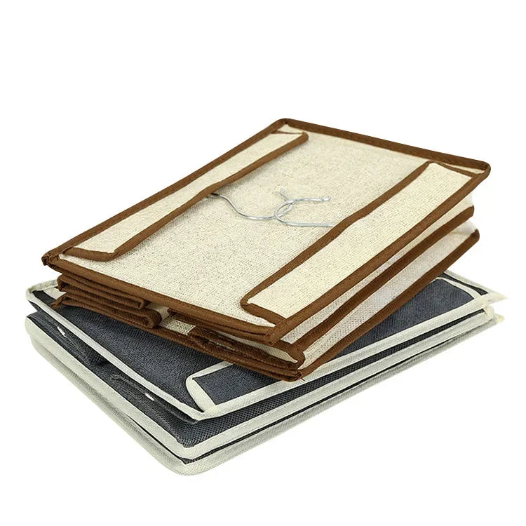 Hanging Non-woven Wardrobe Organizer With Optional Pockets And Drawers
