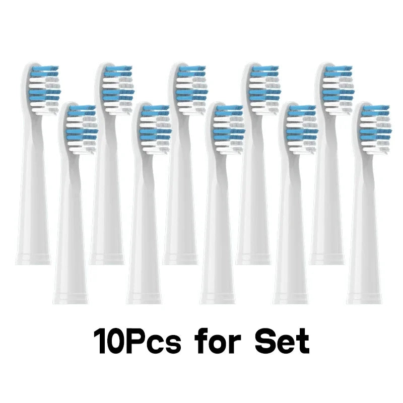 Replacement Brush Heads for Seago Electric Toothbrushes E1-9/SG2303/SG575