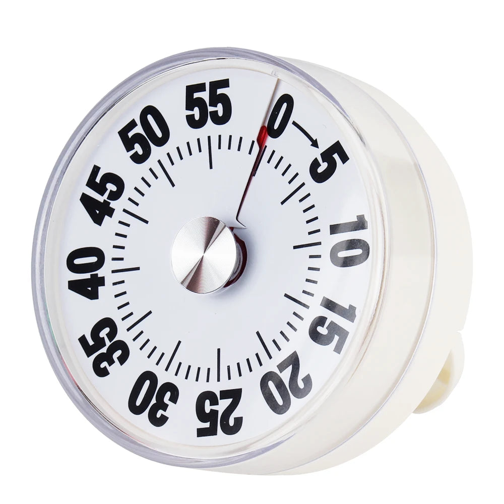 60 Minute Magnetic Clock Timer With Alarm