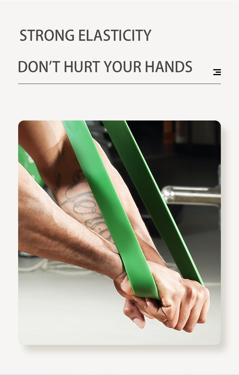 208cm Thick Stretch Resistance Elastic Pull Sports Expander.