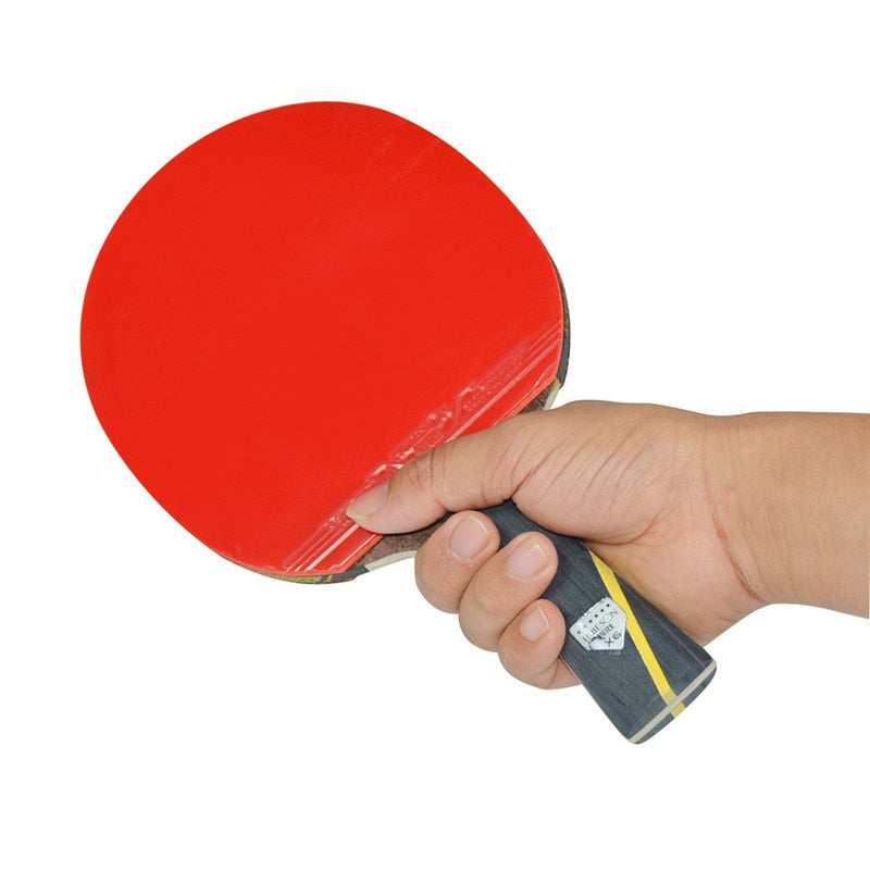 HUIESON 5/6 Star 2Pcs Carbon Table Tennis OR Ping Pong Racket.