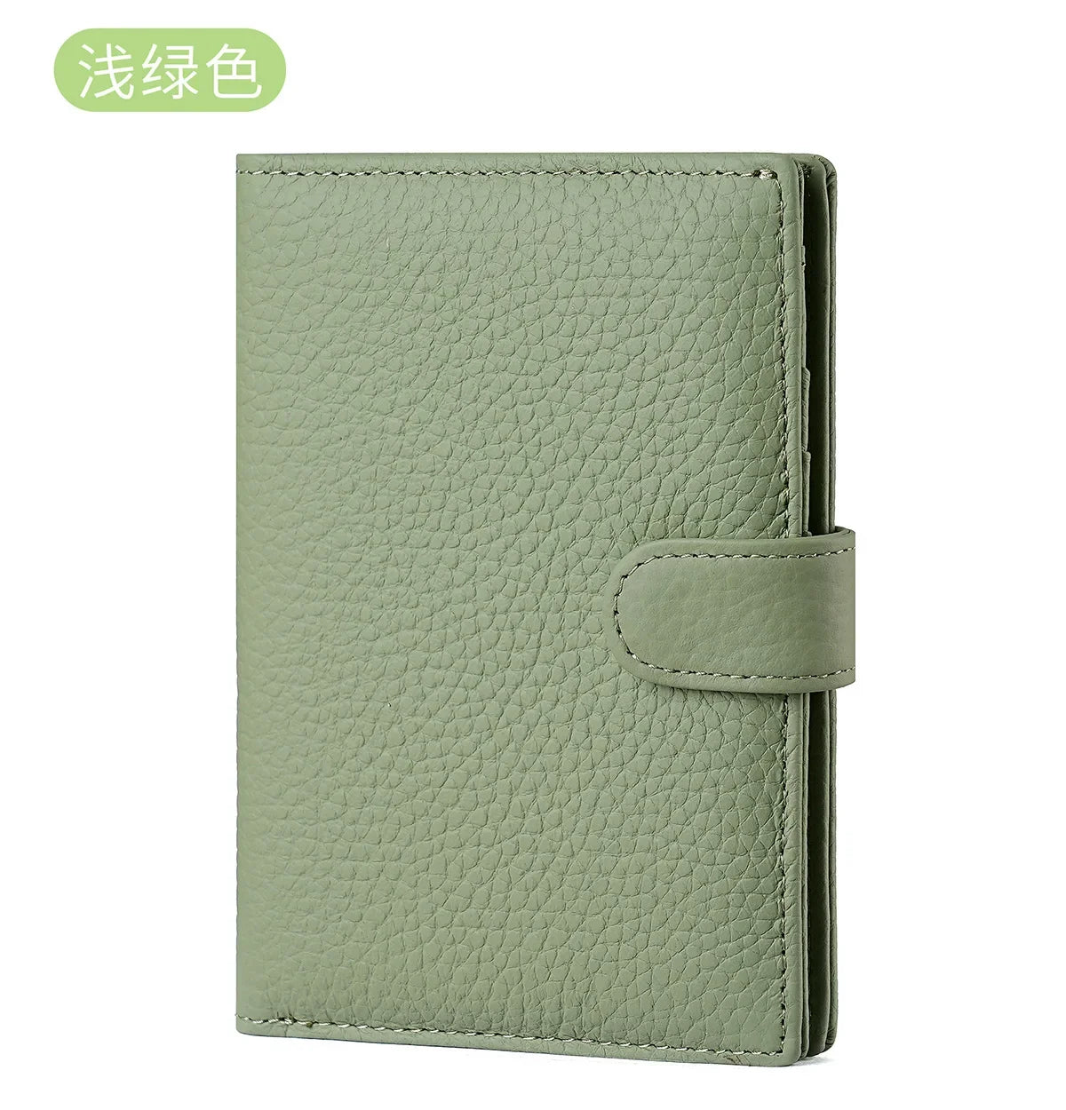 Men Or Women's RFID Slim Leather Passport Holder With Card And Money Slots