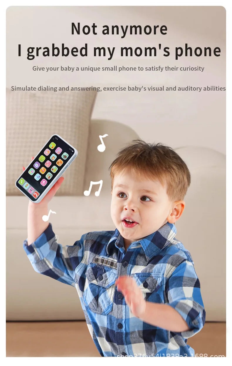 Children Multi-mode Touchscreen Simulation I phone