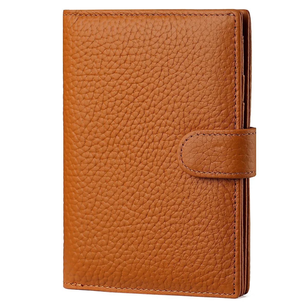 Men Or Women's RFID Slim Leather Passport Holder With Card And Money Slots