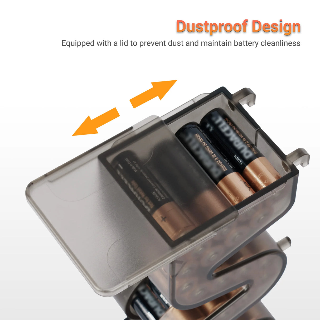 Battery Ladder Dispenser For 35 AAA Or 27 AA With Tester