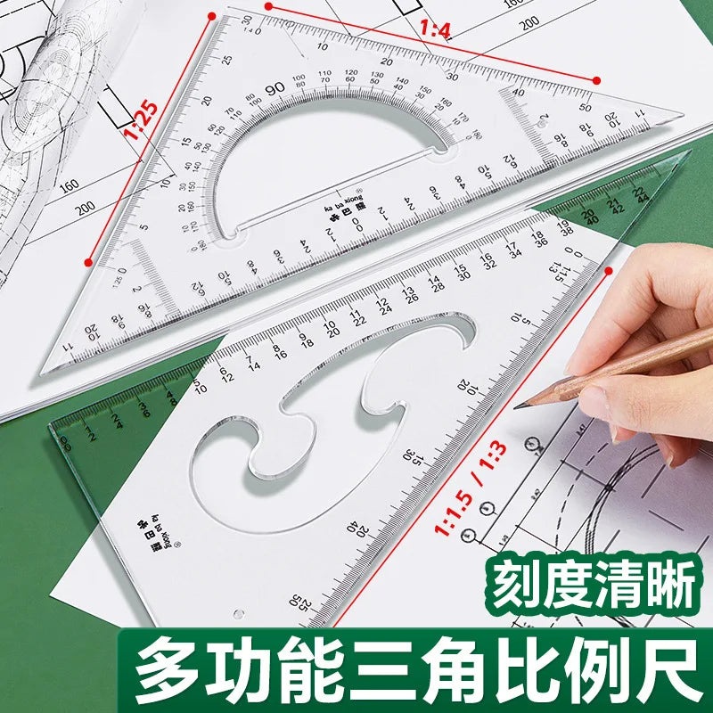 Mechanical Engineering Construction Compass drawing Tool Set
