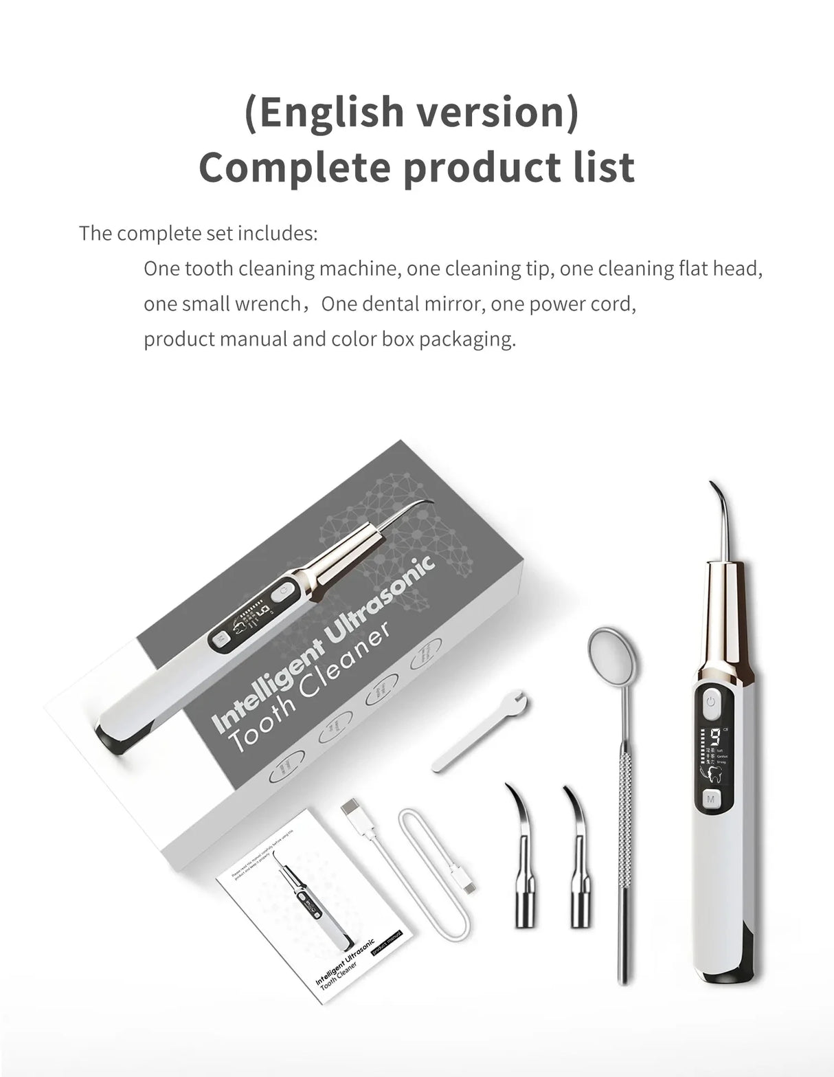 Xiaomi MIJIA Ultrasonic Dental Tartar/Stained Teeth Remover