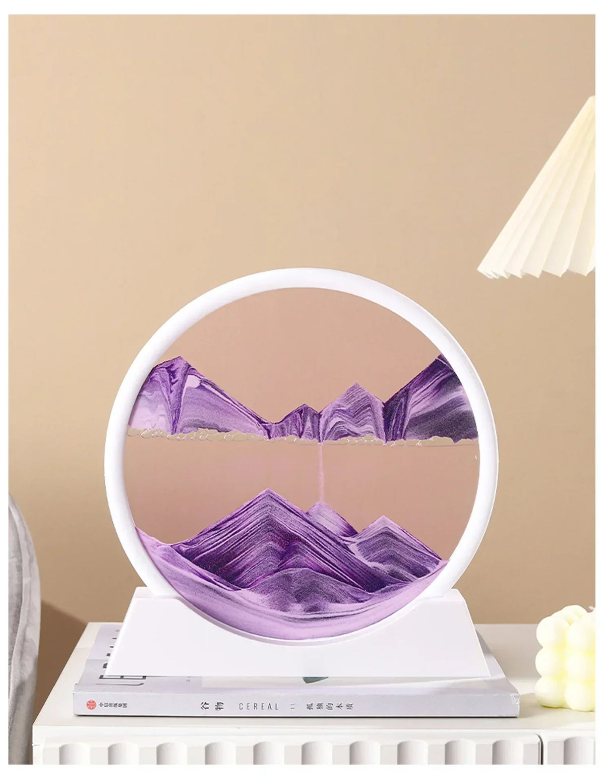 3D Dynamic Liquid Flowing Sand Art Frame
