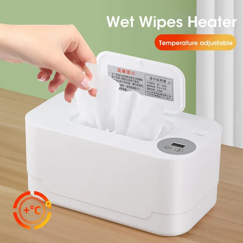 USB/LED Baby Wet Wipe Warmer Dispenser