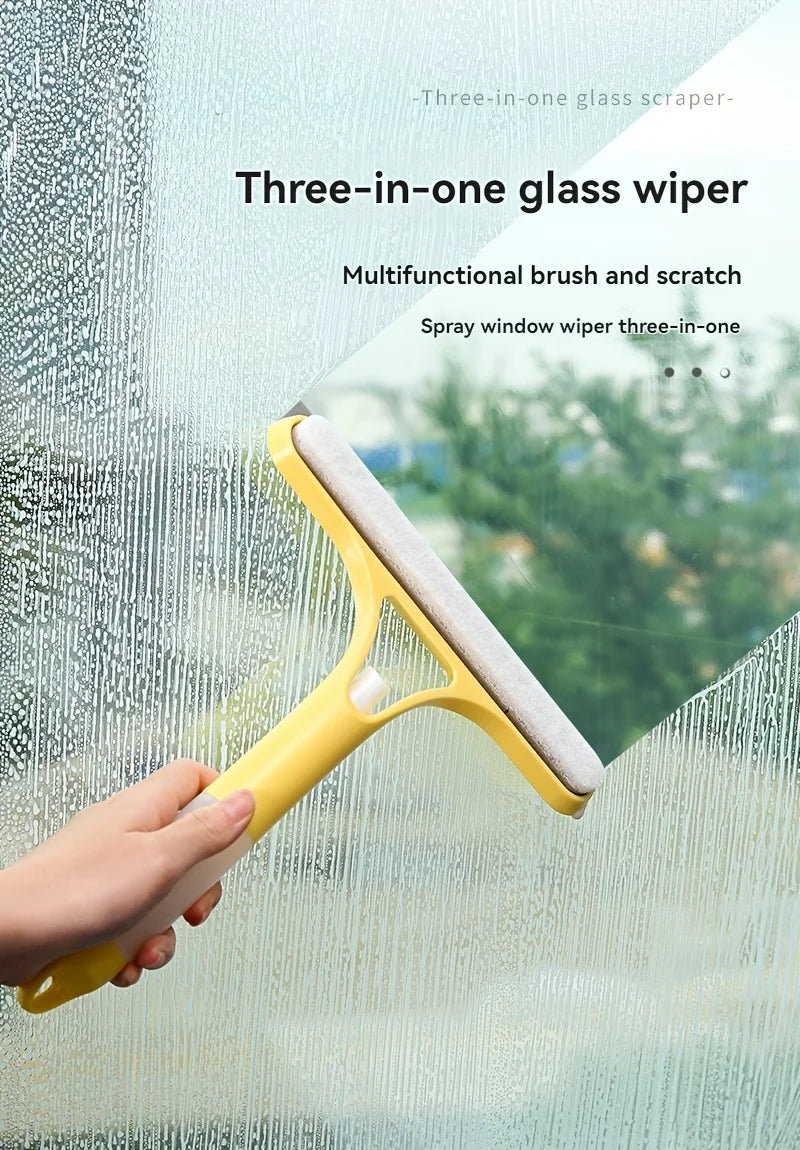 3-in-1 Water Wiper Squeegee For Shower and Glass Surfaces