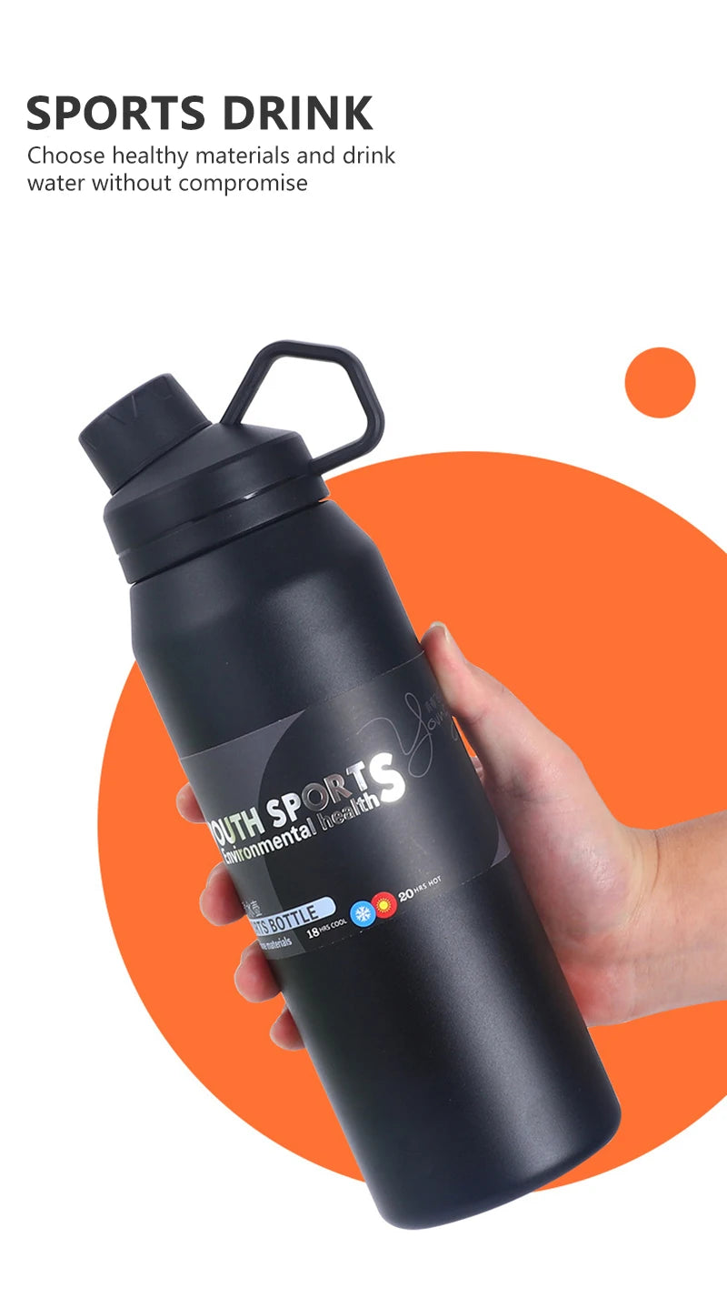 1000Ml Double Wall Stainless Steel Thermos