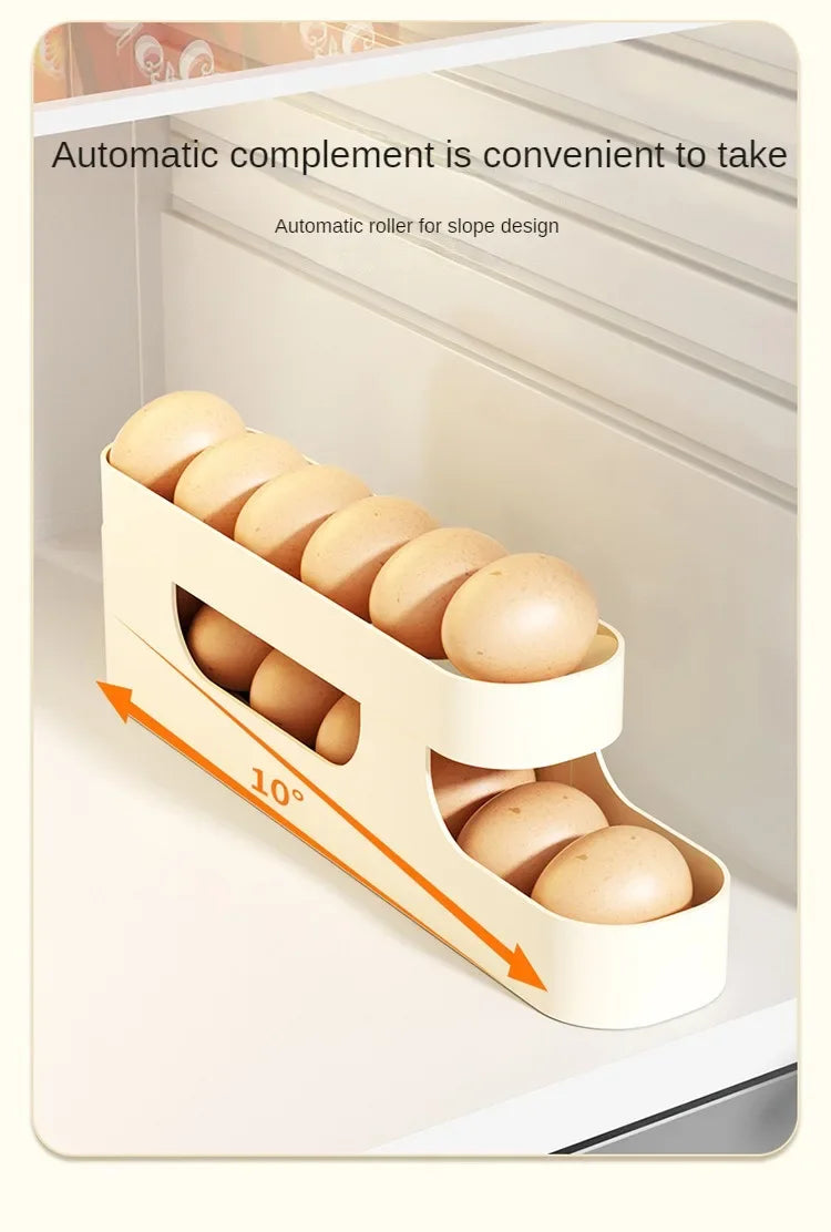 4 Layer Automatic Slide Egg Storage Box