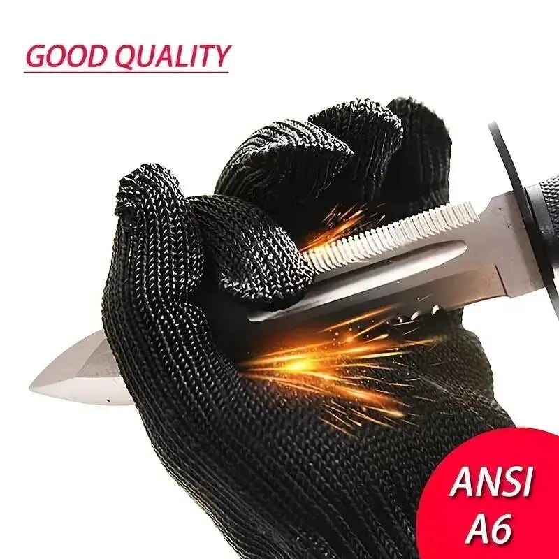 1 Pair Stainless Steel Protective Gloves