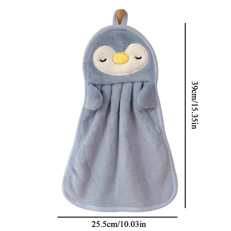 Children's Fleece  Hanging Hand Towels.