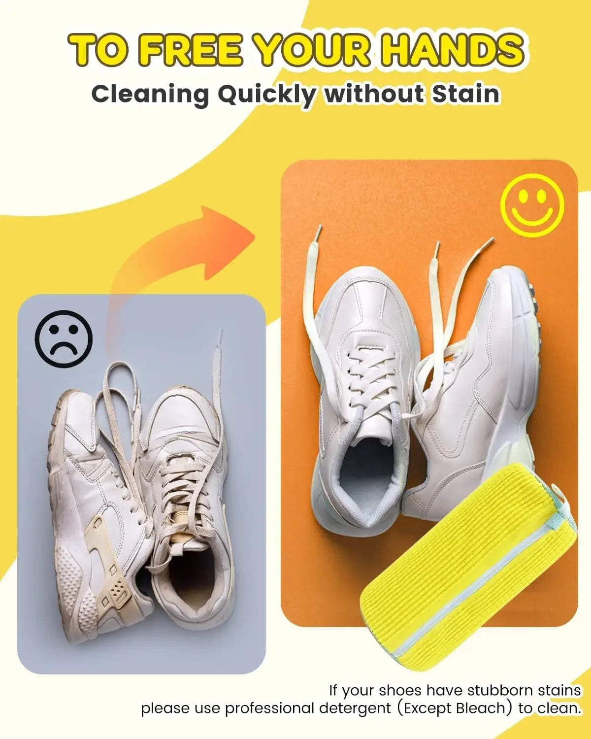 Durable Shoe Washing Machine Bag for All Shoe Types