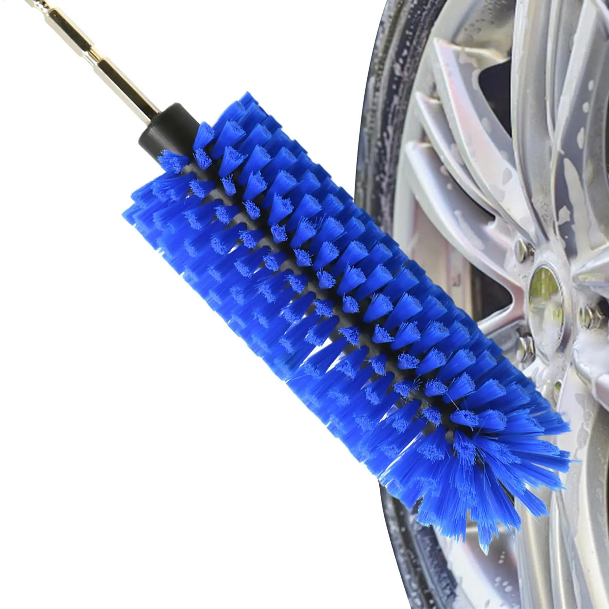 High-Density Soft Brush for Auto Rim Detailing