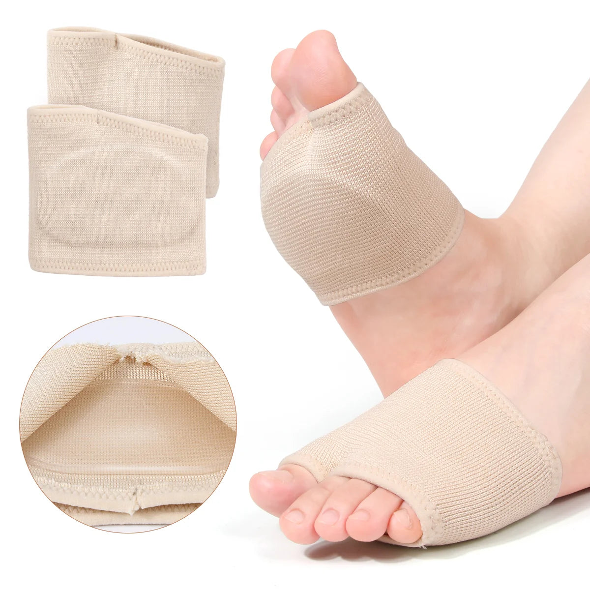 Silicone Forefoot Cushion Pads