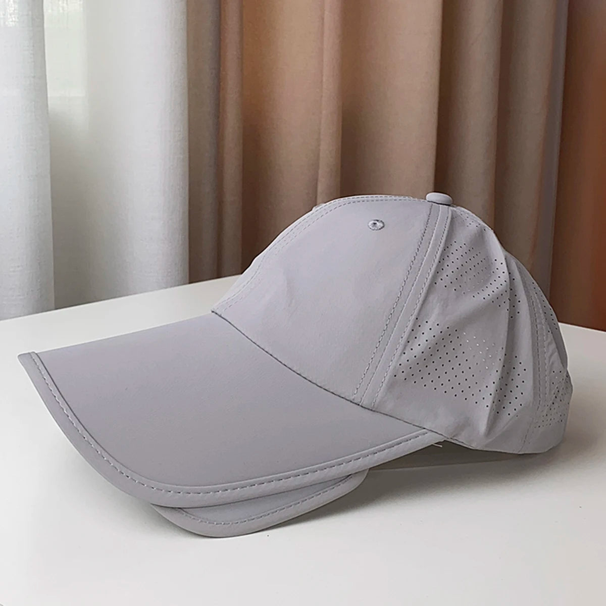 Men's Big Brim Breathable Retractable Sunshade Hat