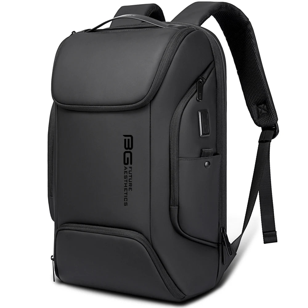 BANGE Waterproof USB Charging Backpack Fits 15.6 Inch Laptop