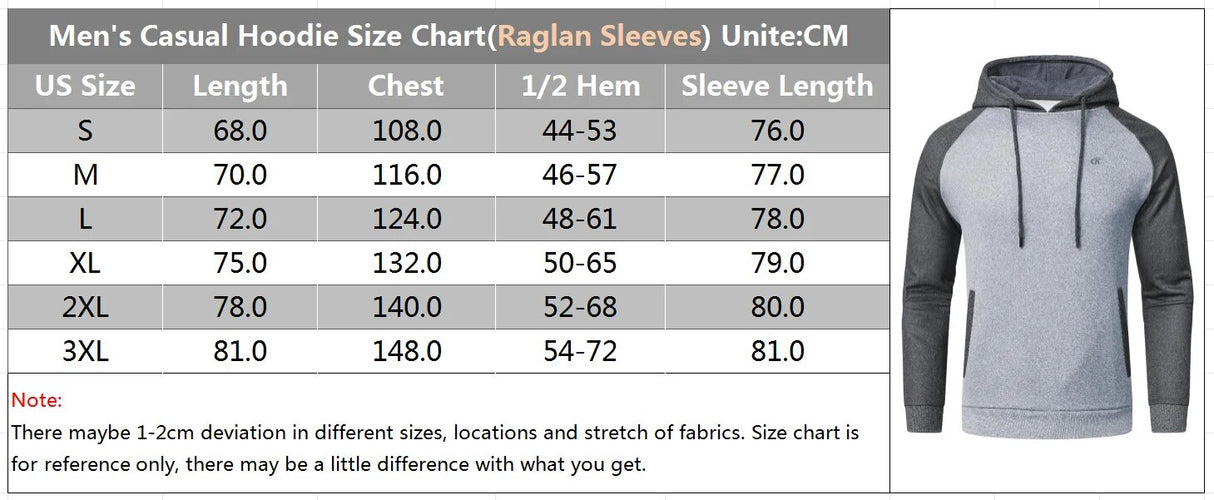 Men's Autumn/Winter Cozy Fleece Pullover Hoodies.