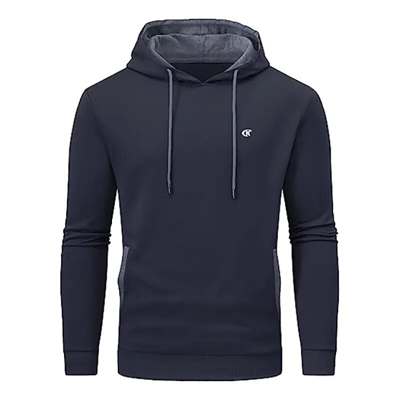 Men's Autumn/Winter Cozy Fleece Pullover Hoodies.