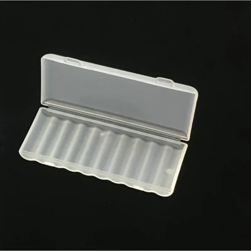 10 Slot Plastic Storage Box for AAA/AA Batteries