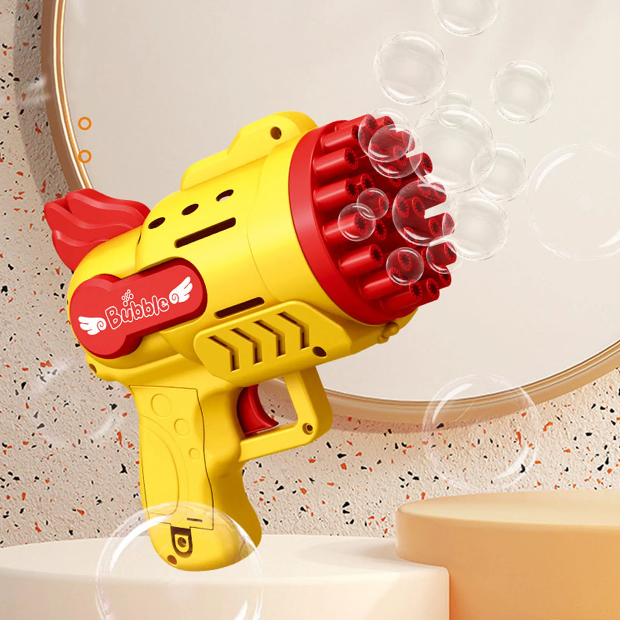 Rechargeable 29 Holes Bubble Gun