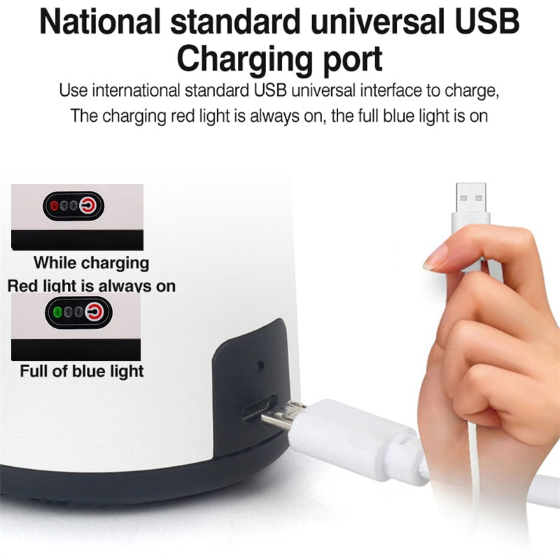 USB Rechargeable Electric Knife Sharpener.