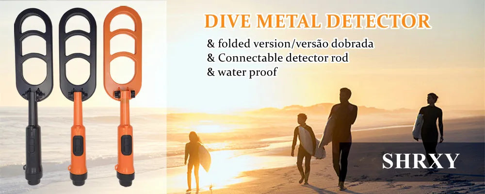 Hand Held Waterproof Metal Detector Pointer With Bracelet