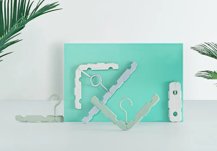 Multifunction Folding Hangers.  Great For Travel Drying Rack.