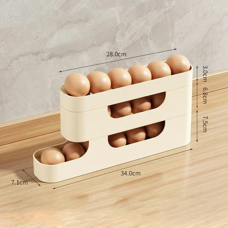4 Layer Automatic Slide Egg Storage Box