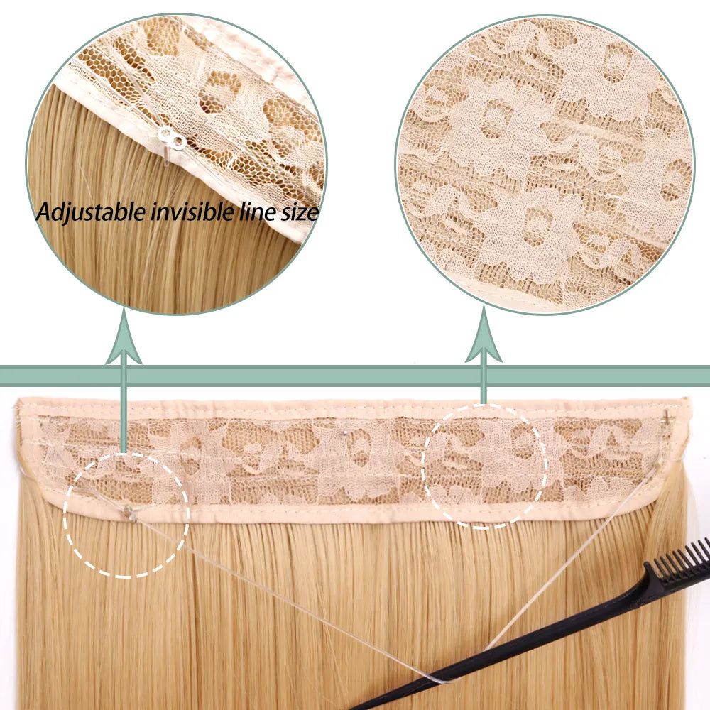 Synthetic Hair Extensions.