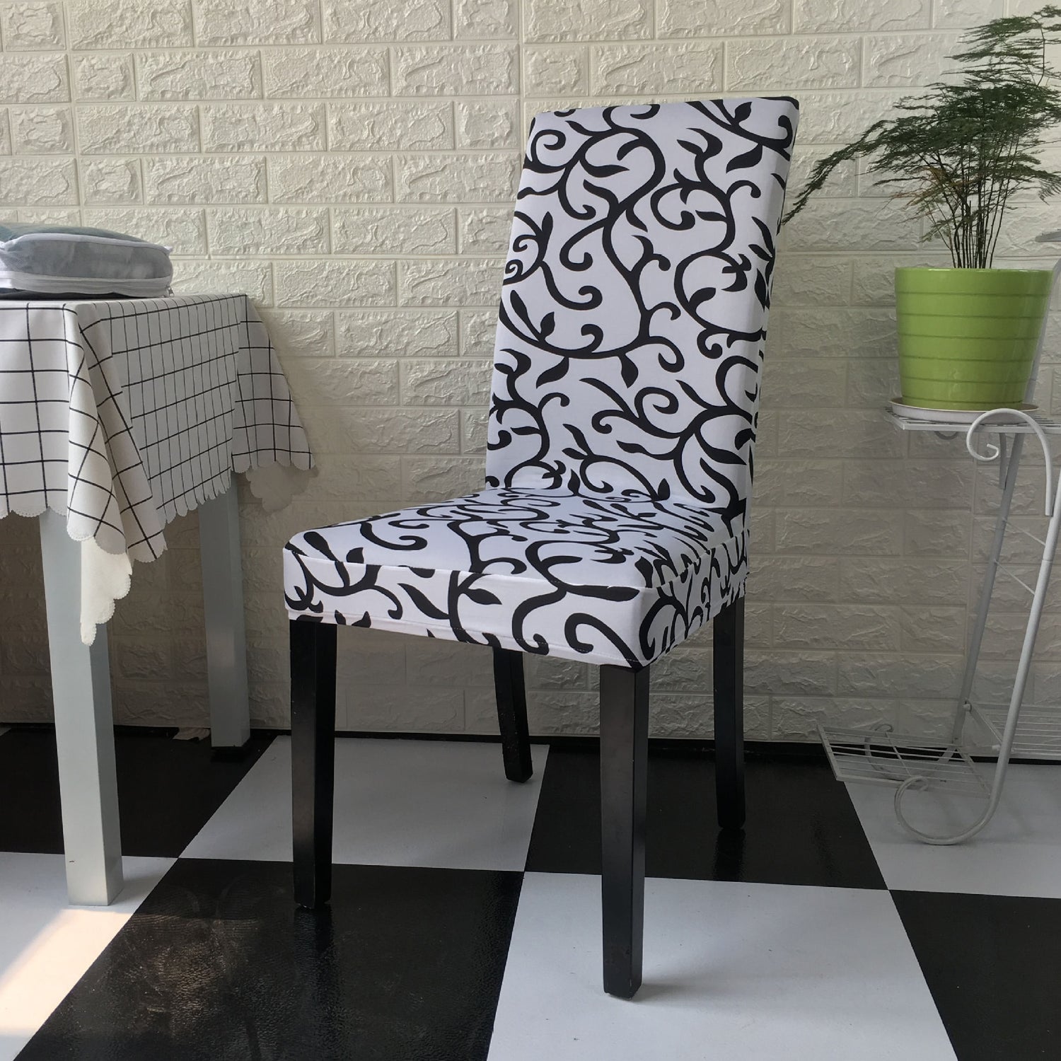 Waterproof And Non Waterproof Elastic Dining Chair Covers.