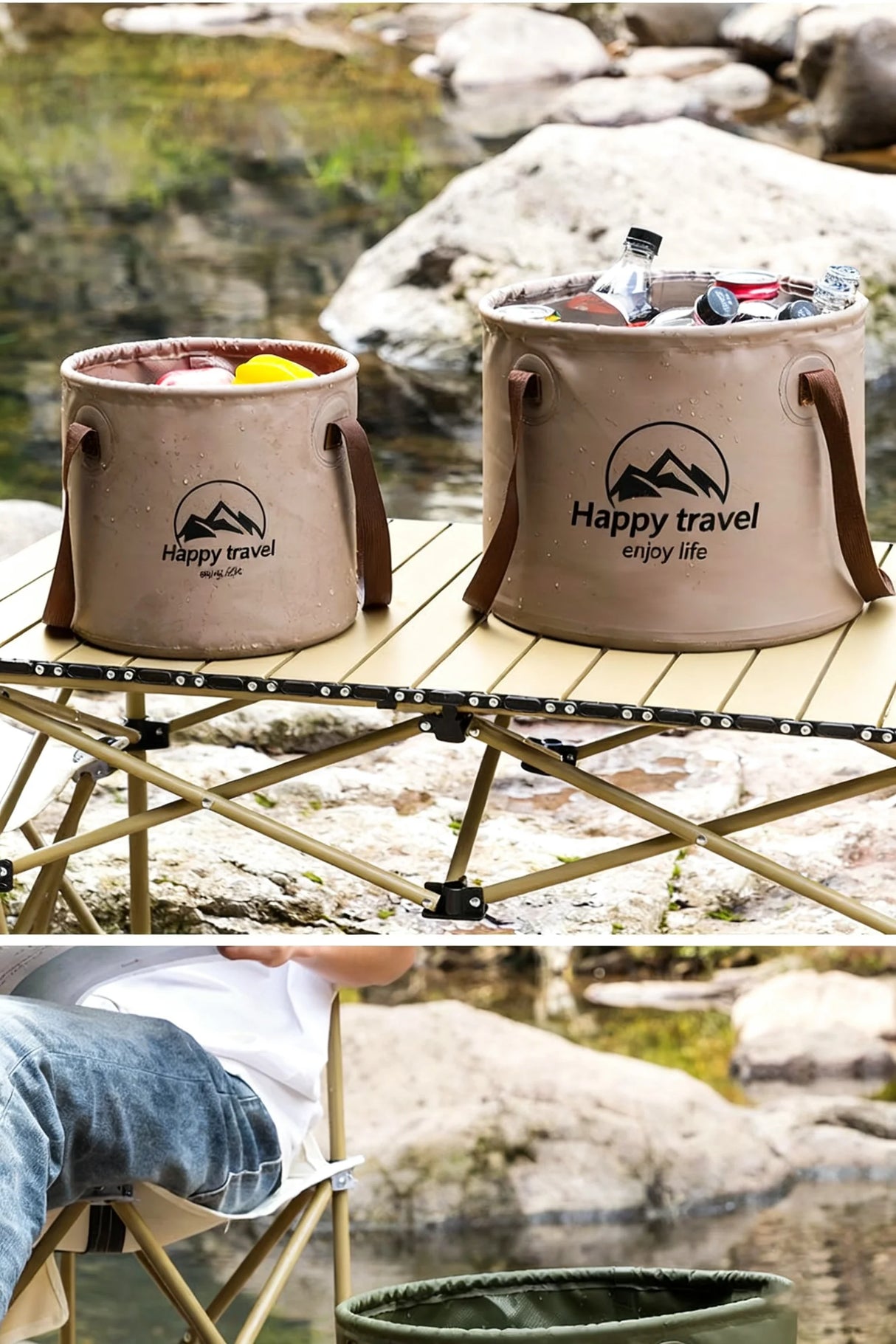 20L Foldable Water Bucket