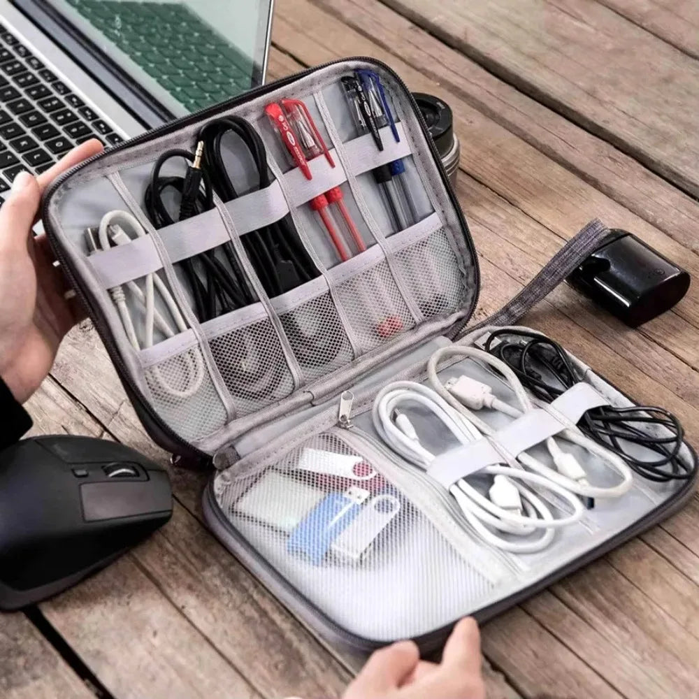 Electronic Accessory Organizer Bag