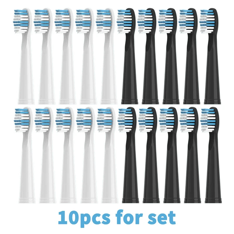 Replacement Brush Heads for Seago Electric Toothbrushes E1-9/SG2303/SG575