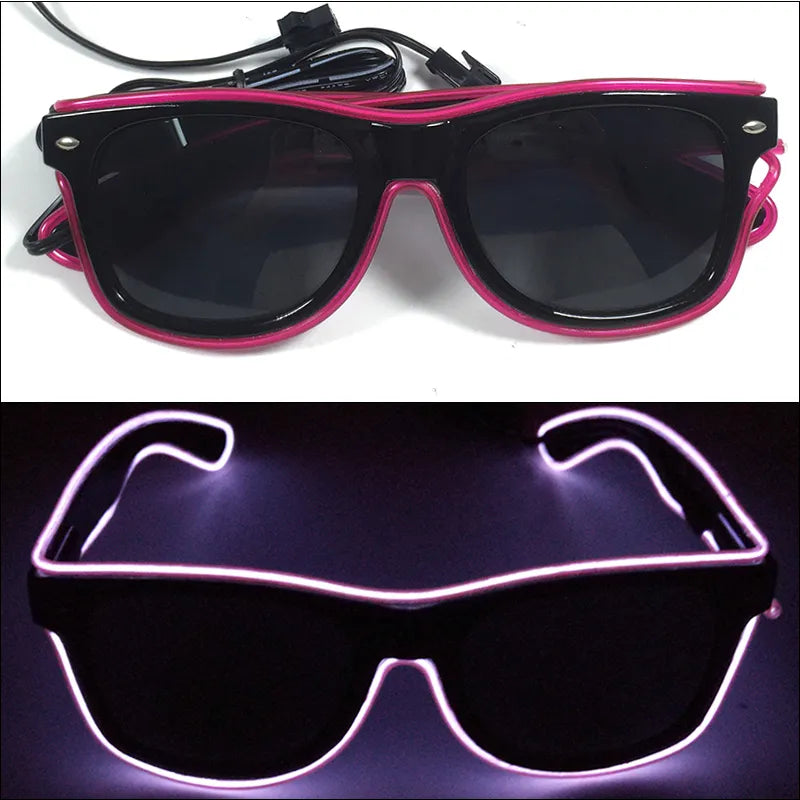 1PC Light Up LED Sunglasses
