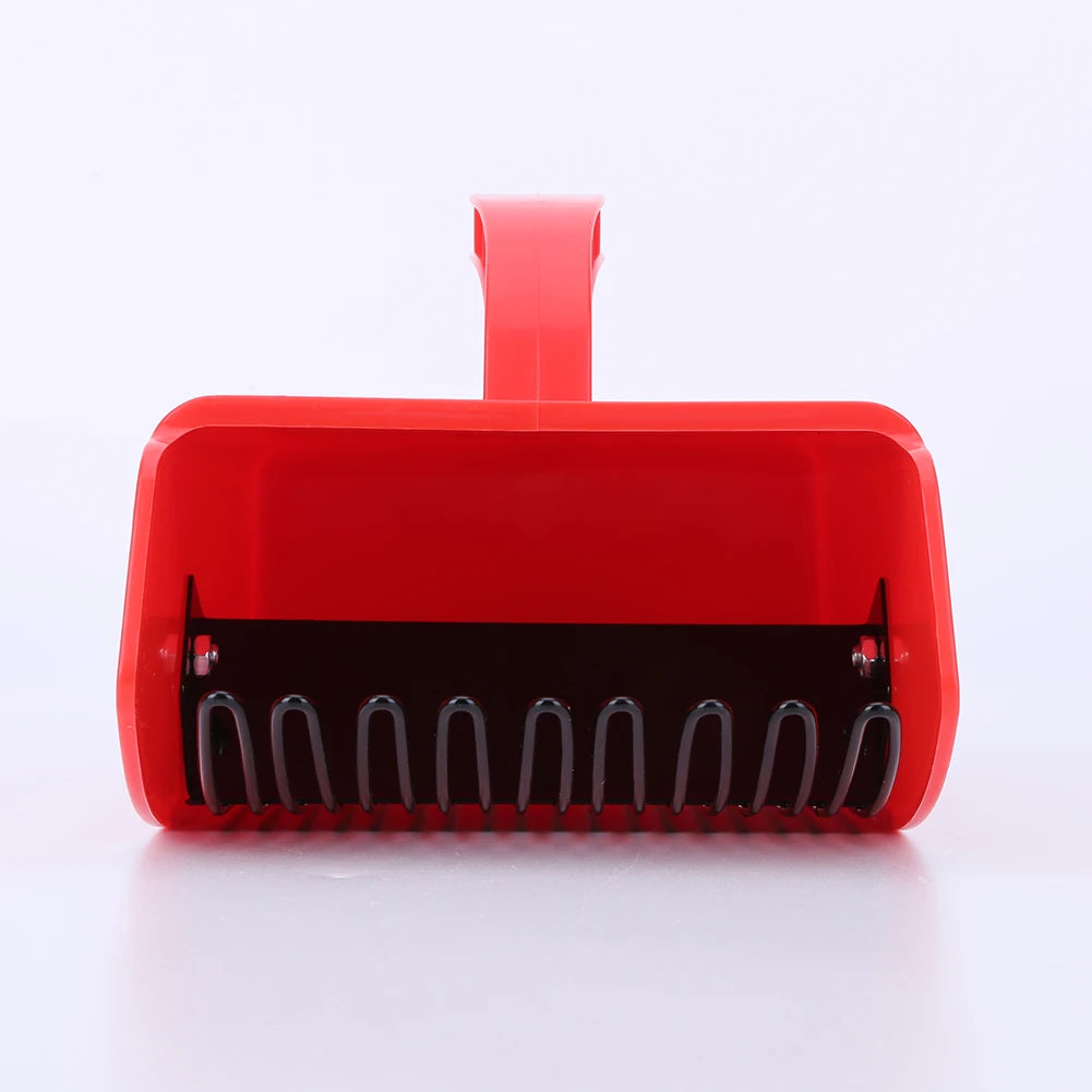 Ergonomic Plastic Berry Picker Rake with Metal Comb