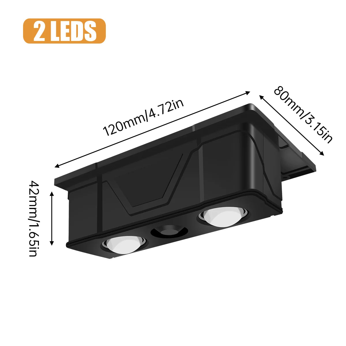 Waterproof Solar RGB Or Yellow Lights for Step Fence Or Railing