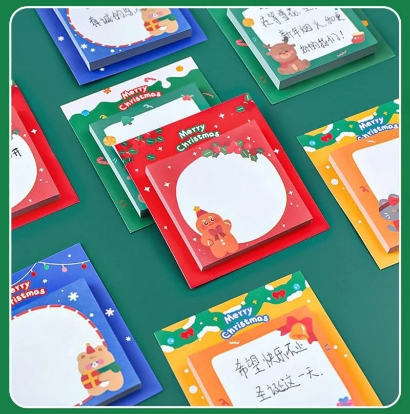 1 Piece Christmas Sticky Notepads.