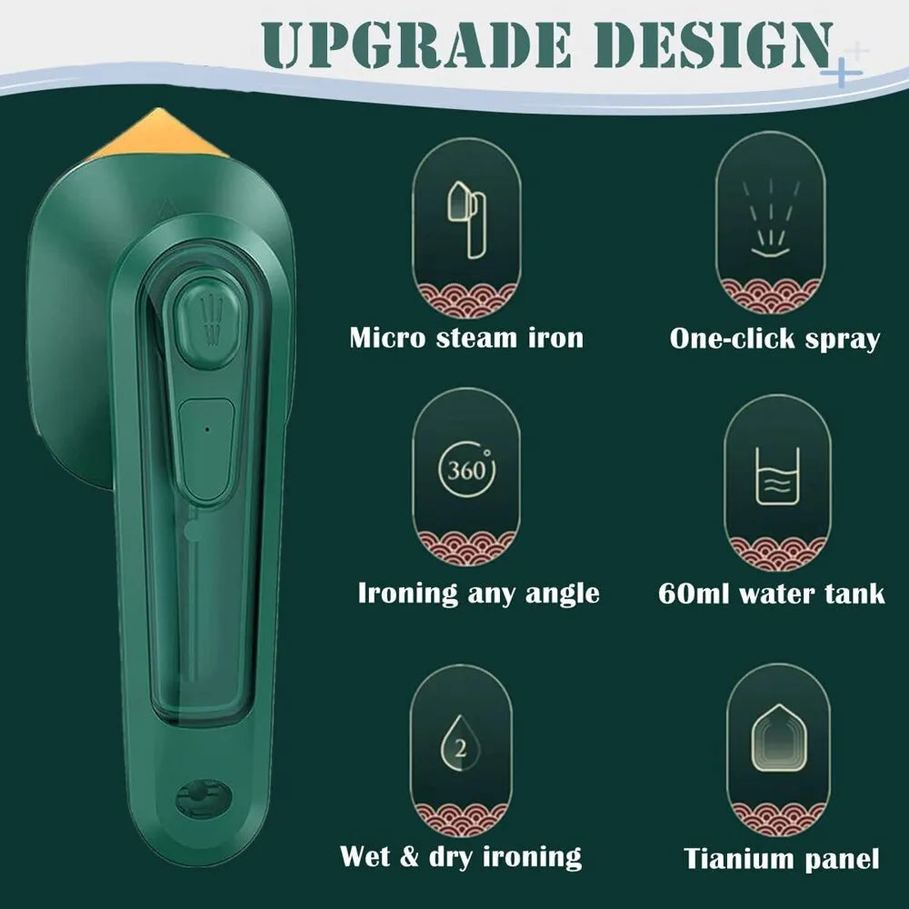 Mini Adjustable Steam Home/Travel Electric Iron
